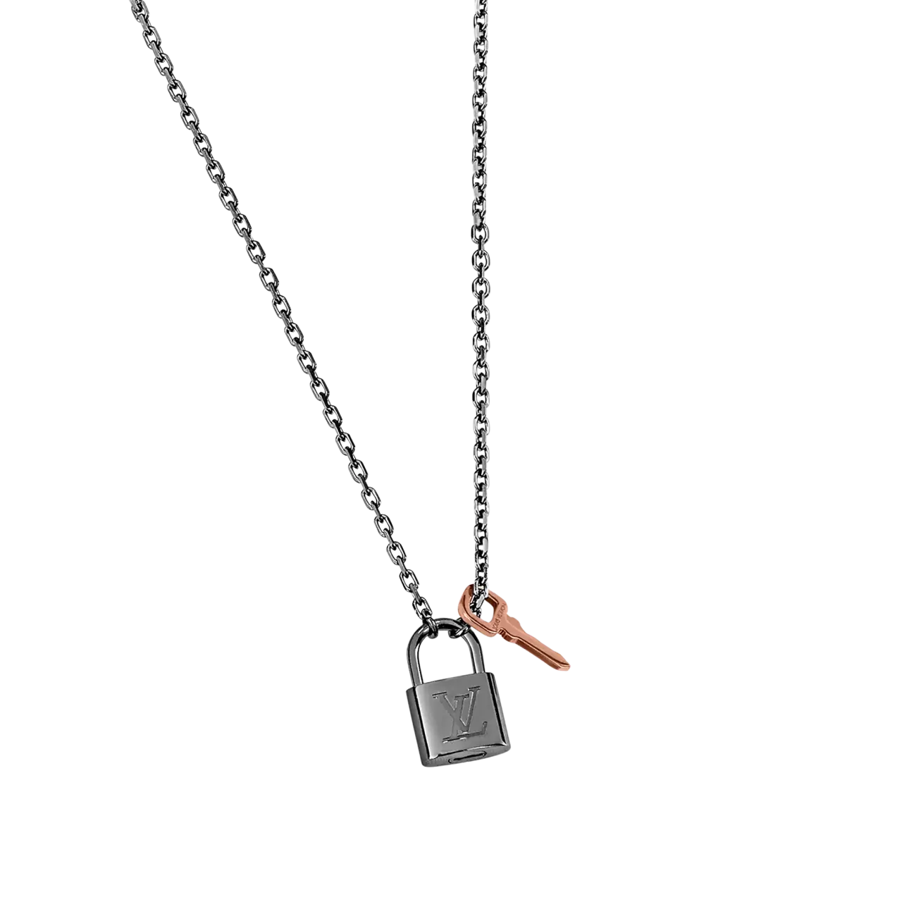 LV Padlock Pendant