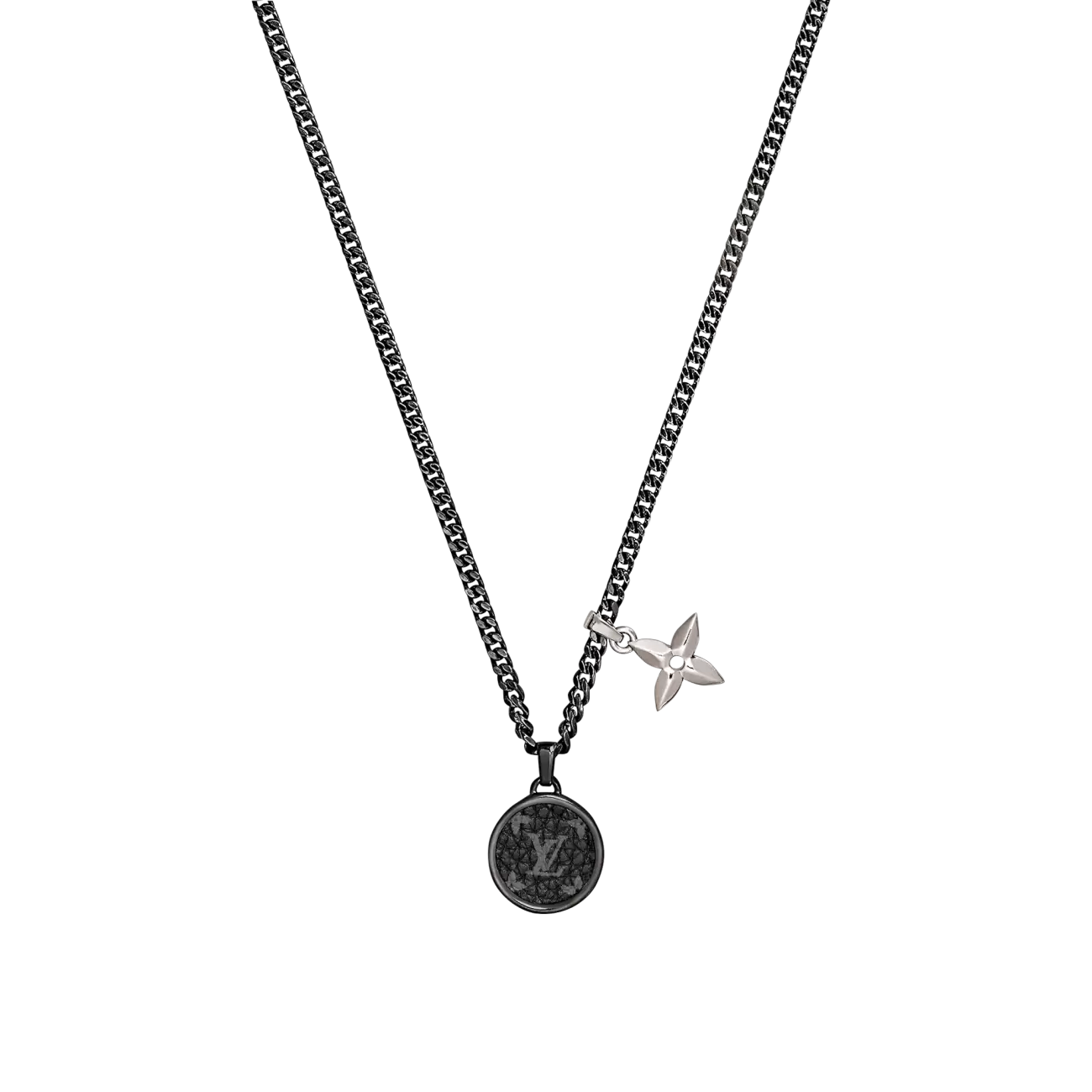 Monogram eclipse pendant