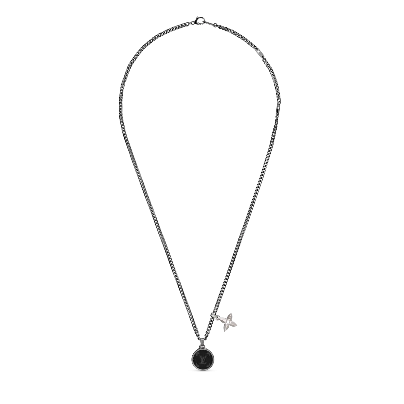 Monogram eclipse pendant