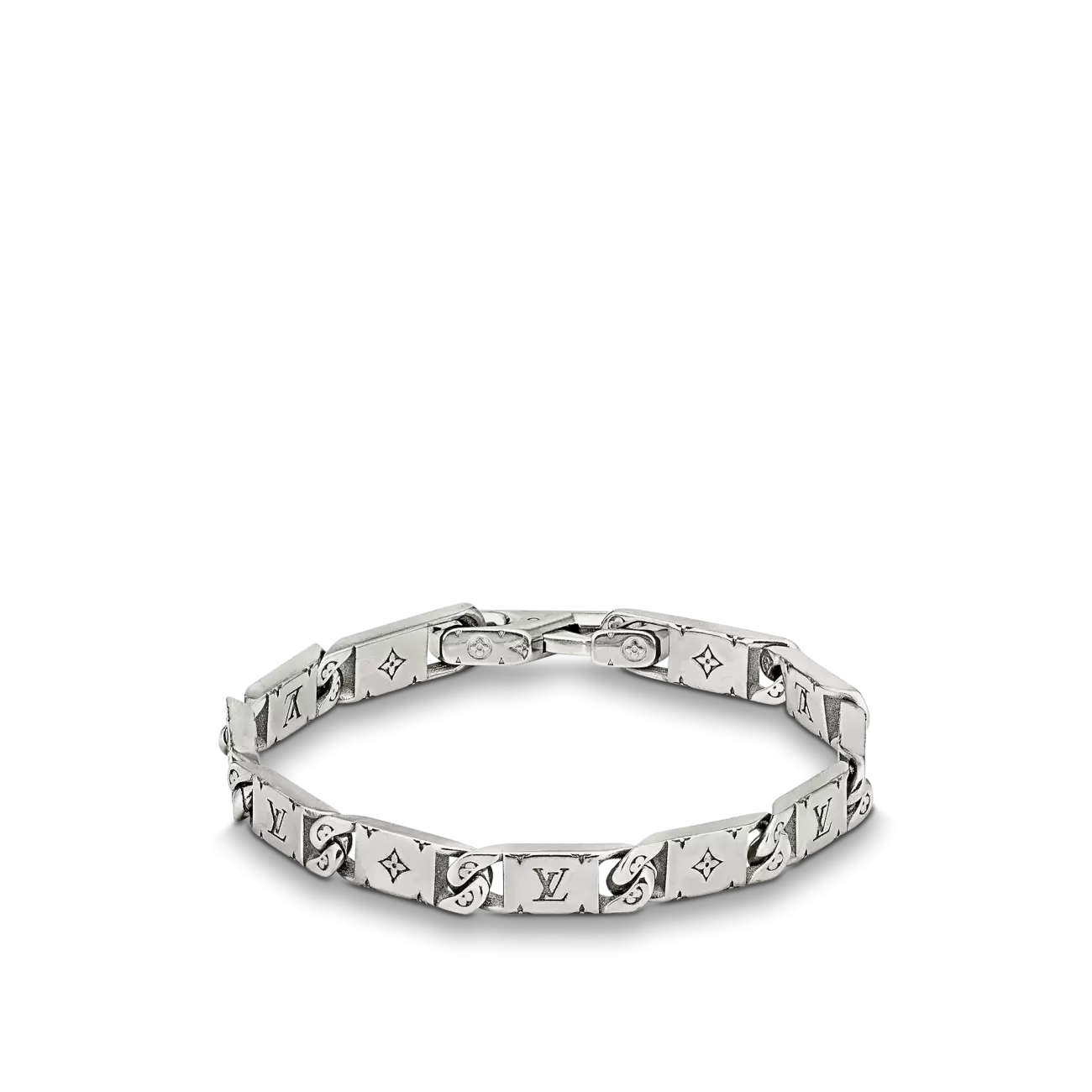 Monogram tie up bracelet