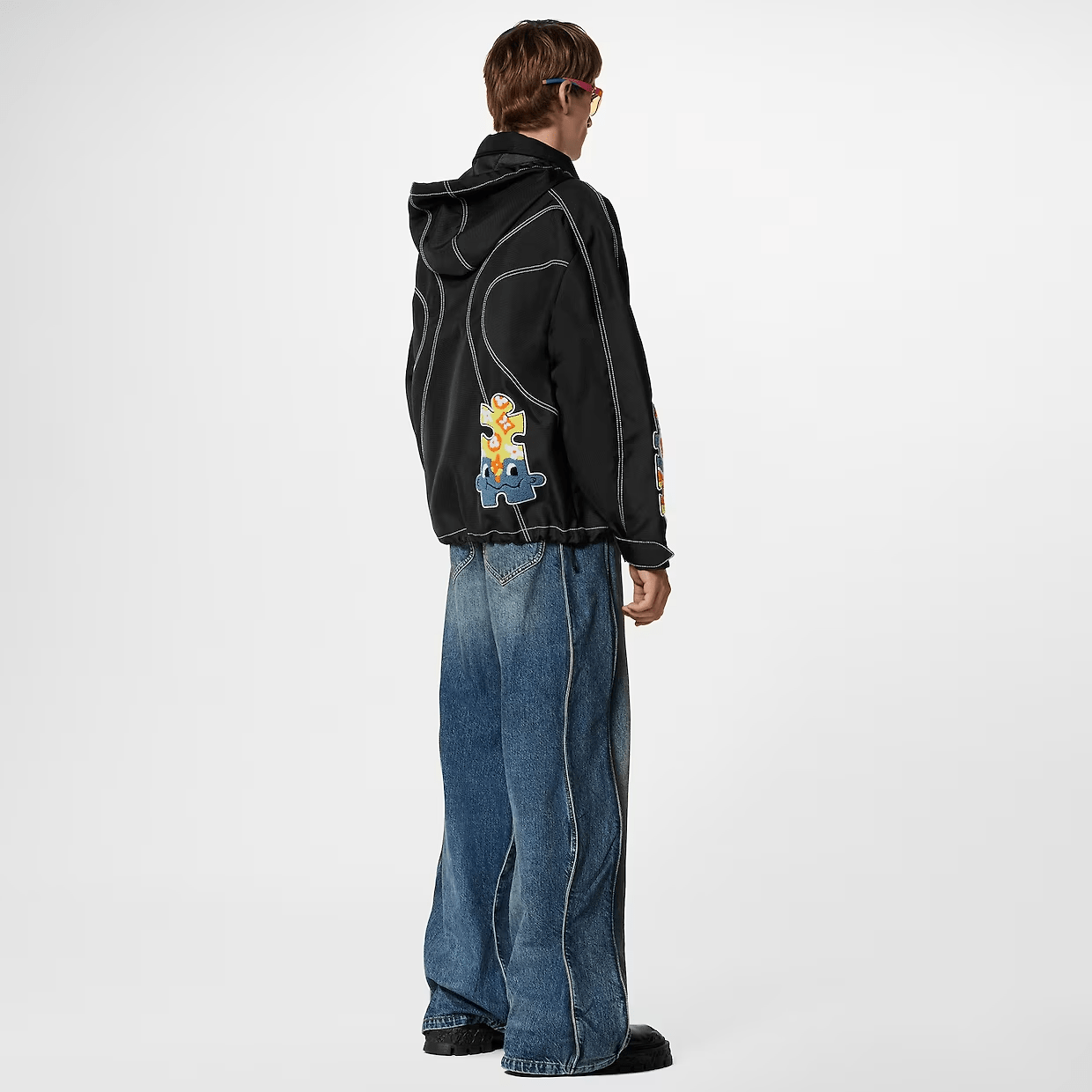 Boyhood Puzzle Hooded Blouson