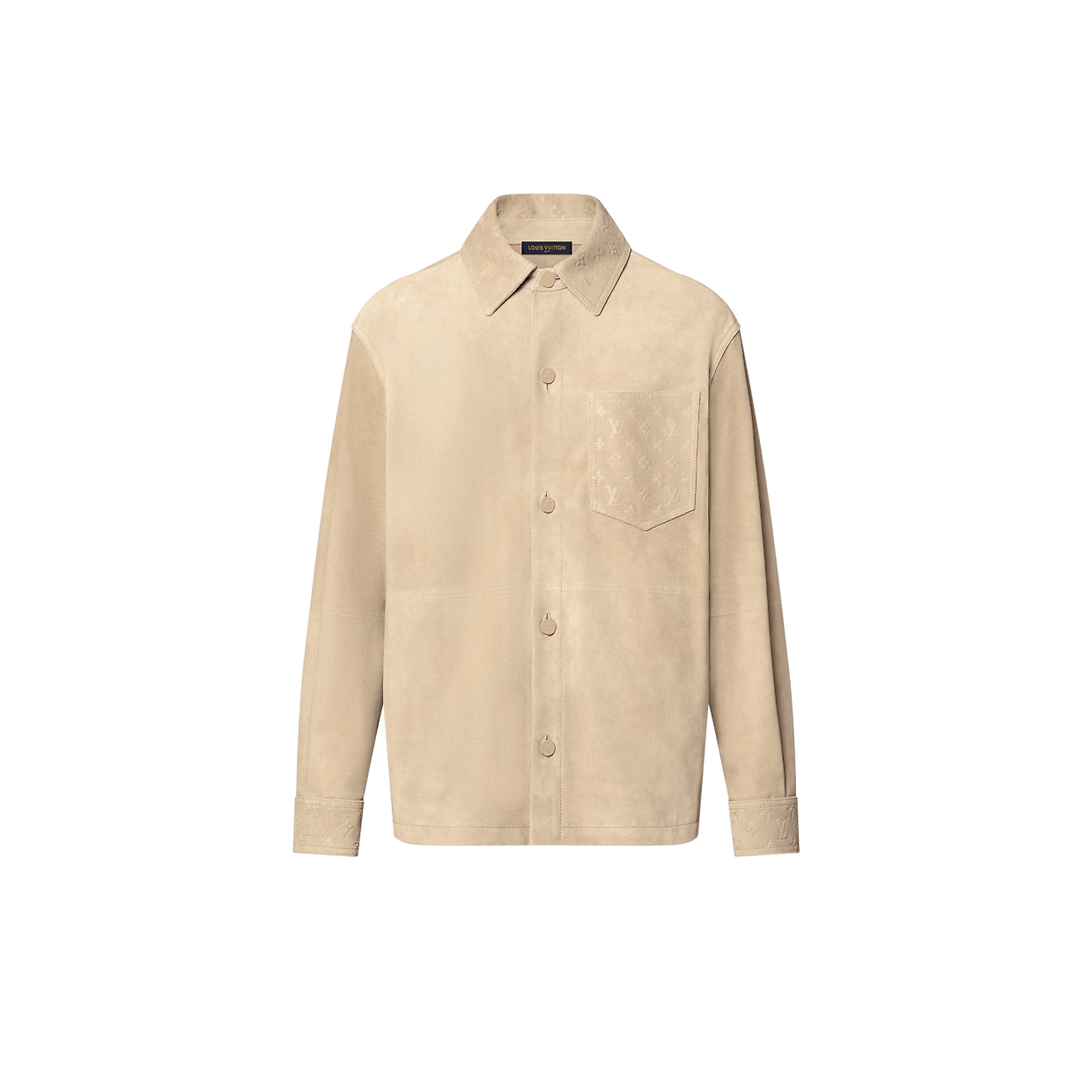 Suede overshirt