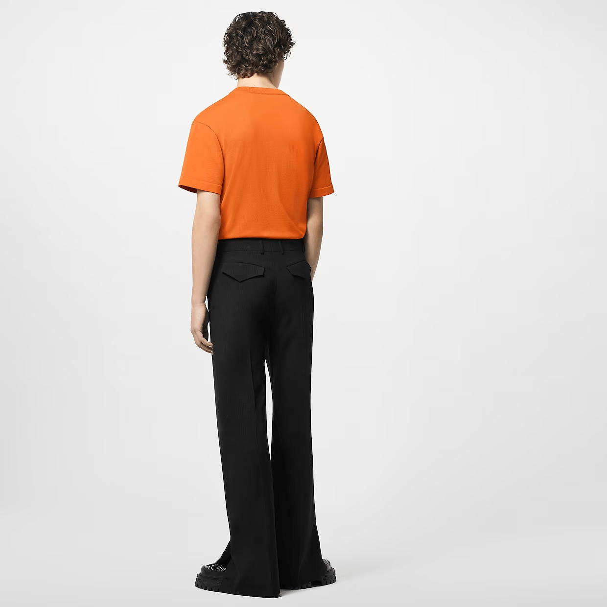 Embroidered Signature Short Sleeved Cotton Crewneck