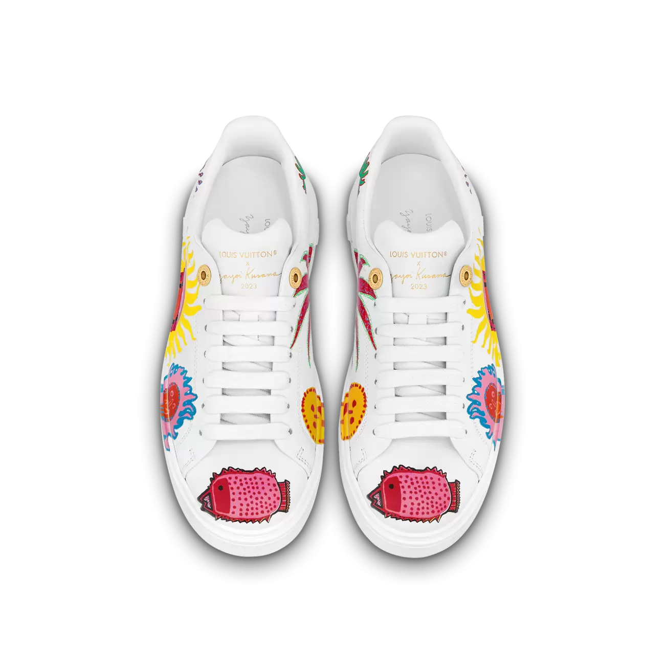 LV x YK Time Out sneakers White