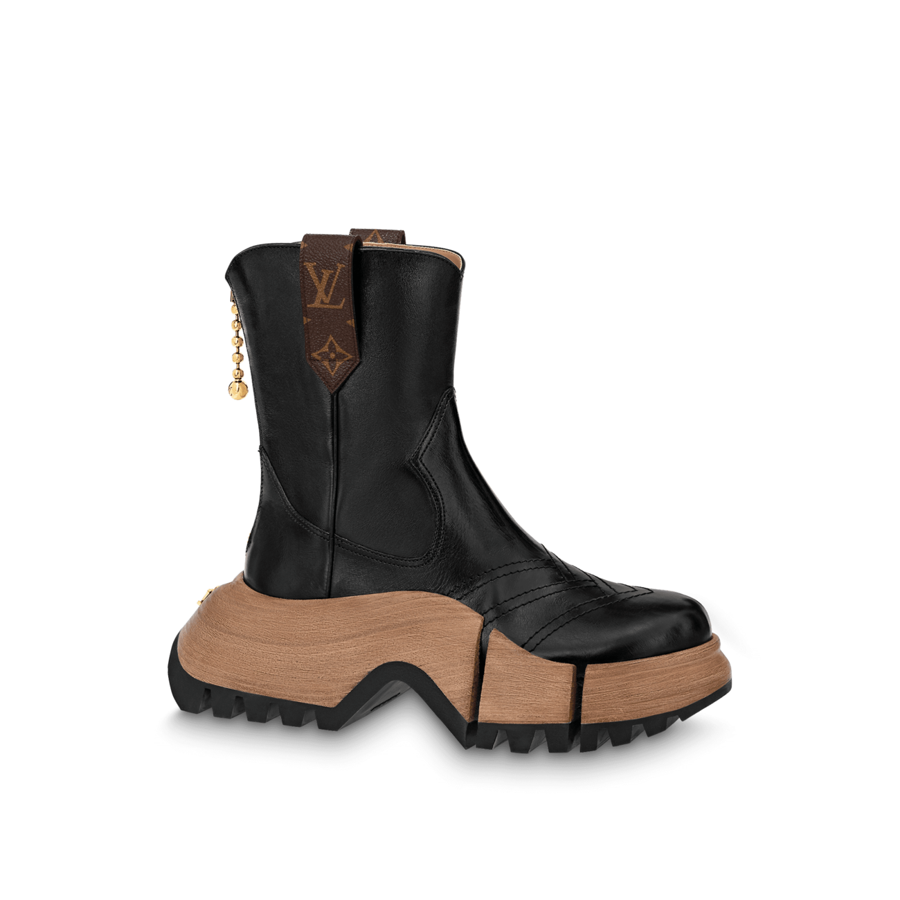 LV Zoom platform ankle boots