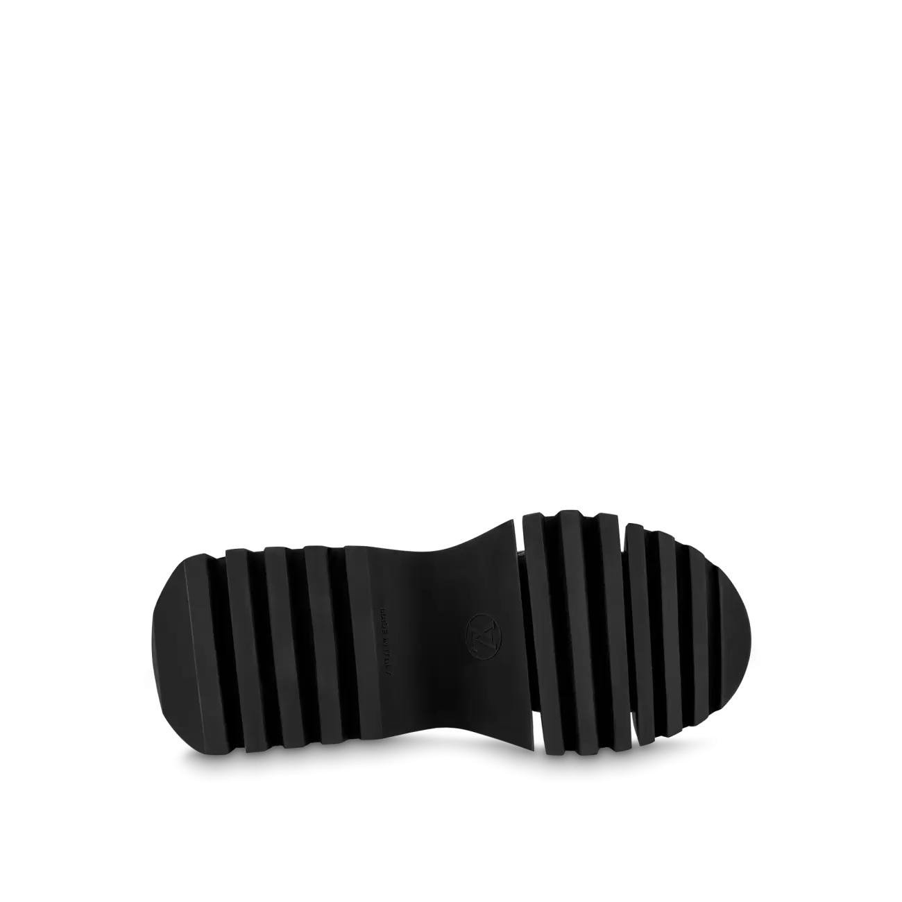 LV Zoom platform ankle boots noir