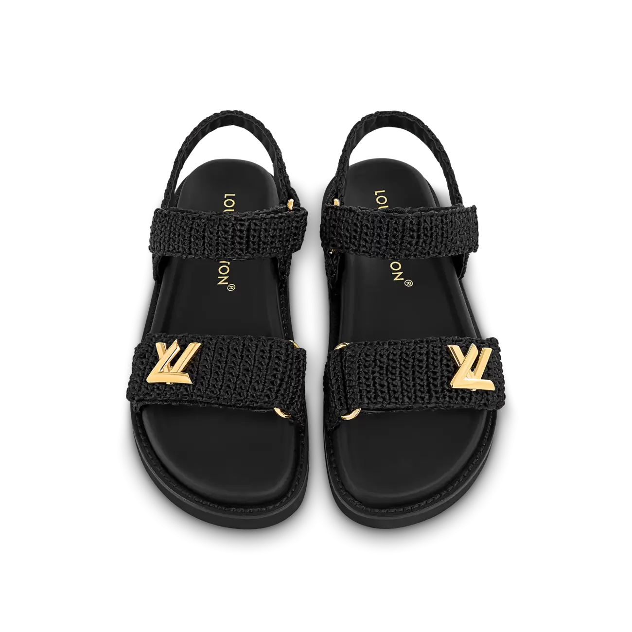 LV Sunset Flat Comfort Sandals