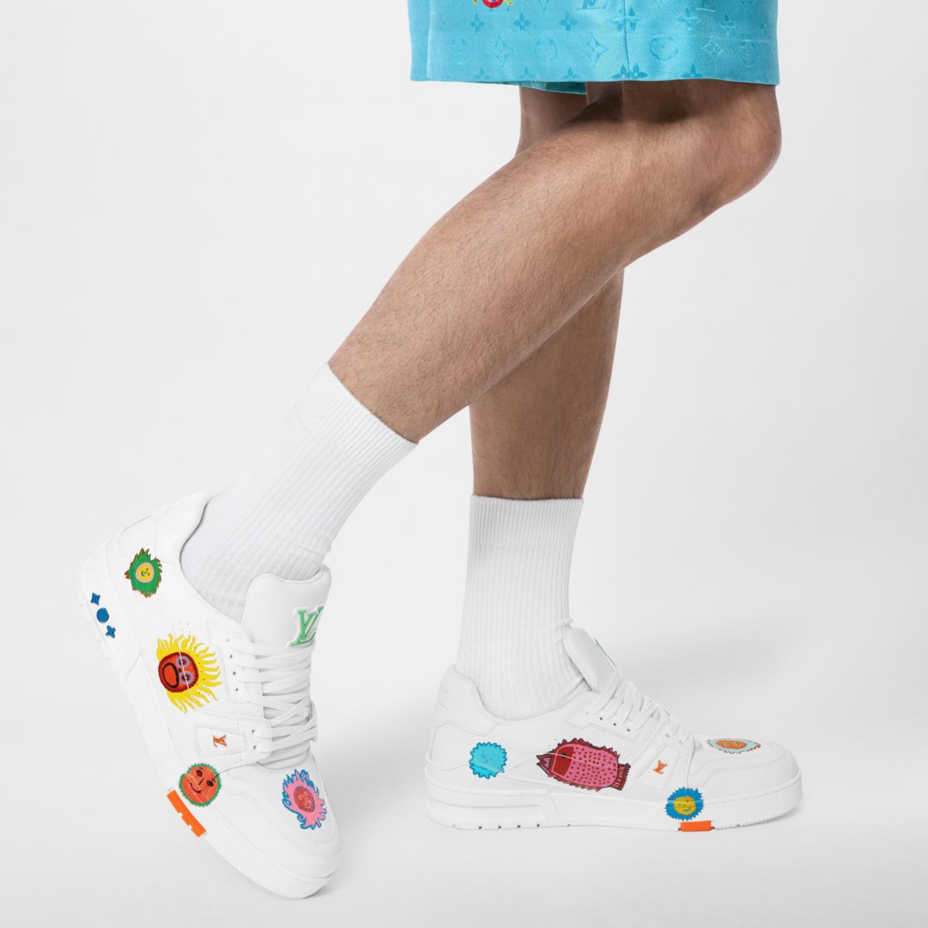 LV x YK LV Trainer Sneakers