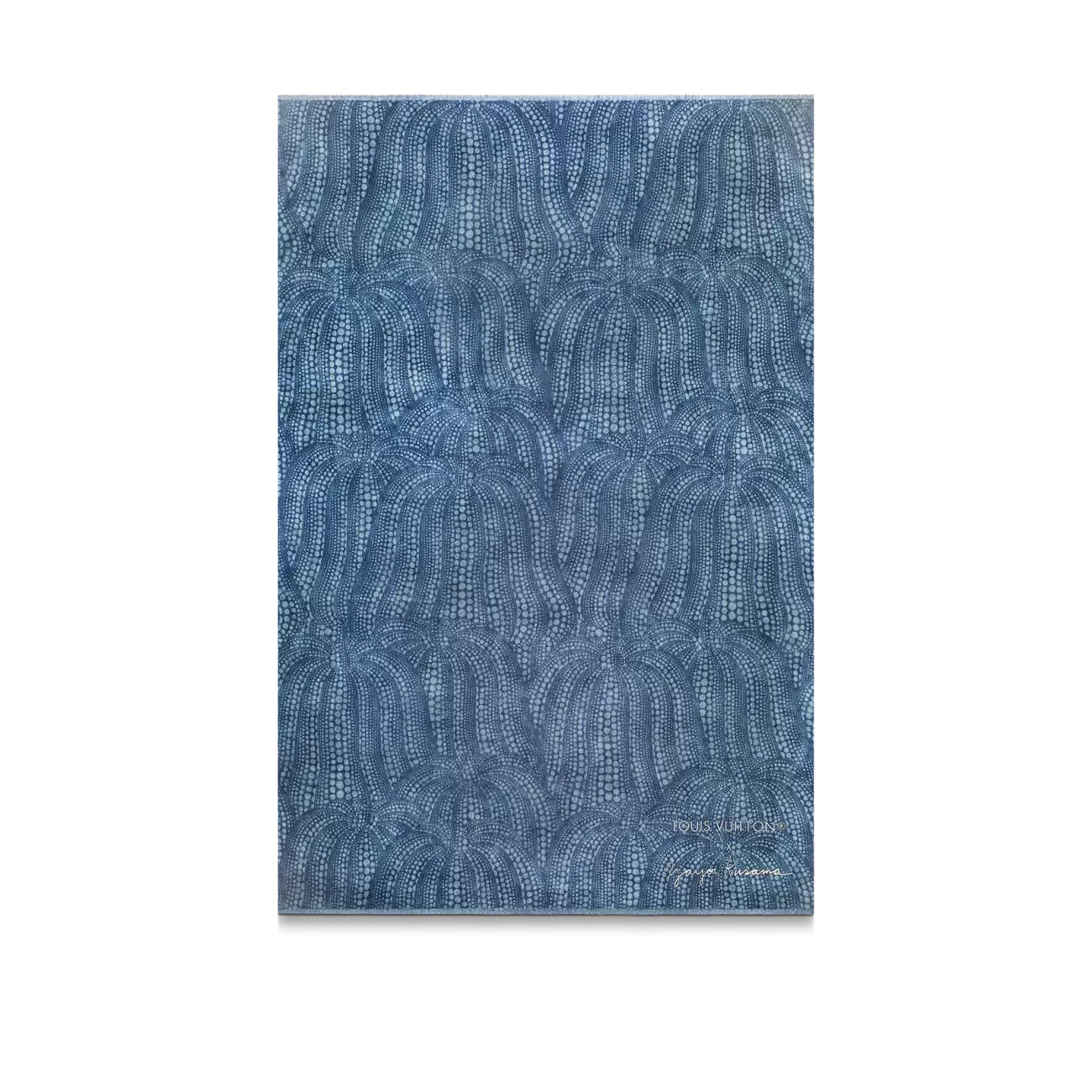 LV x YK Denim Pumpkin Stole