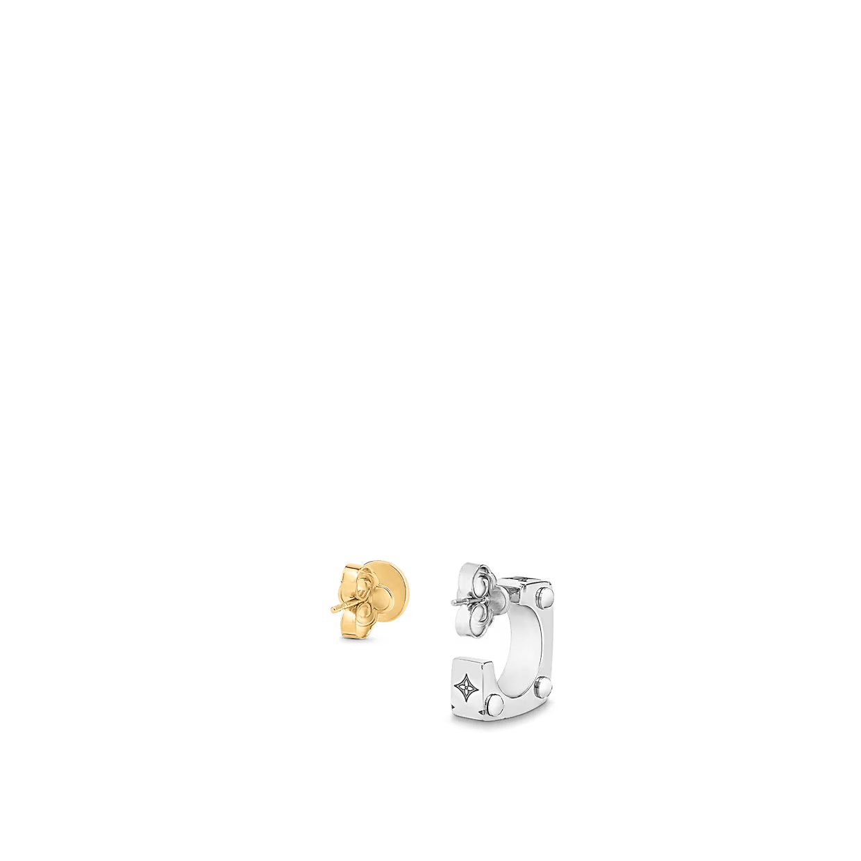 Monogram bold earrings