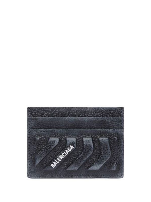 Dirty Car Logo Leather Card Holder