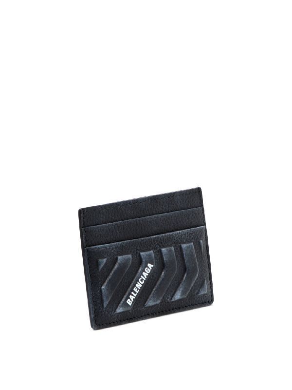 Dirty Car Logo Leather Card Holder