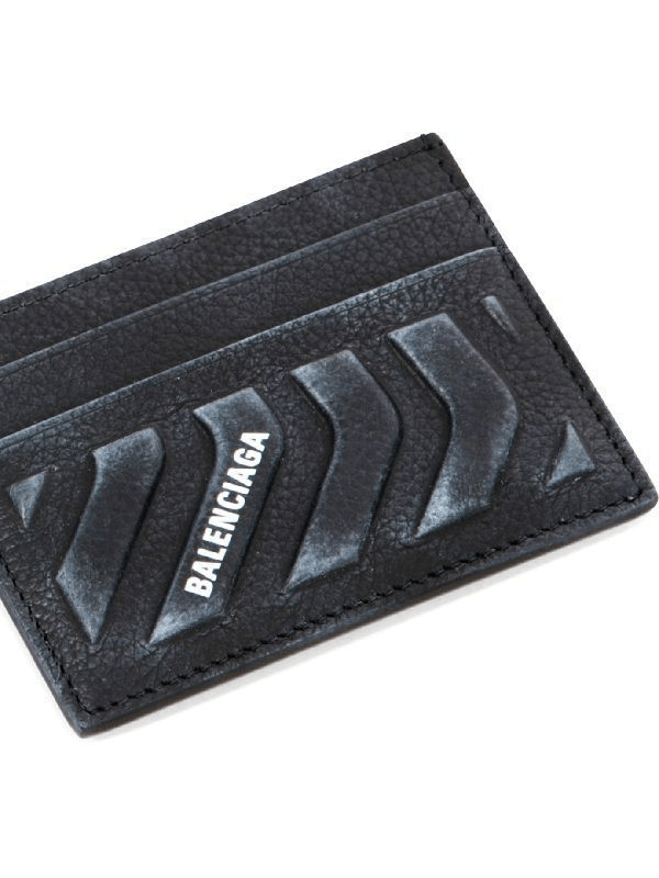 Dirty Car Logo Leather Card Holder
