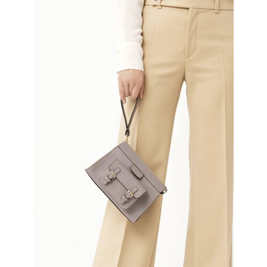 EDITH SMALL POUCH  CASHMERE GRAY