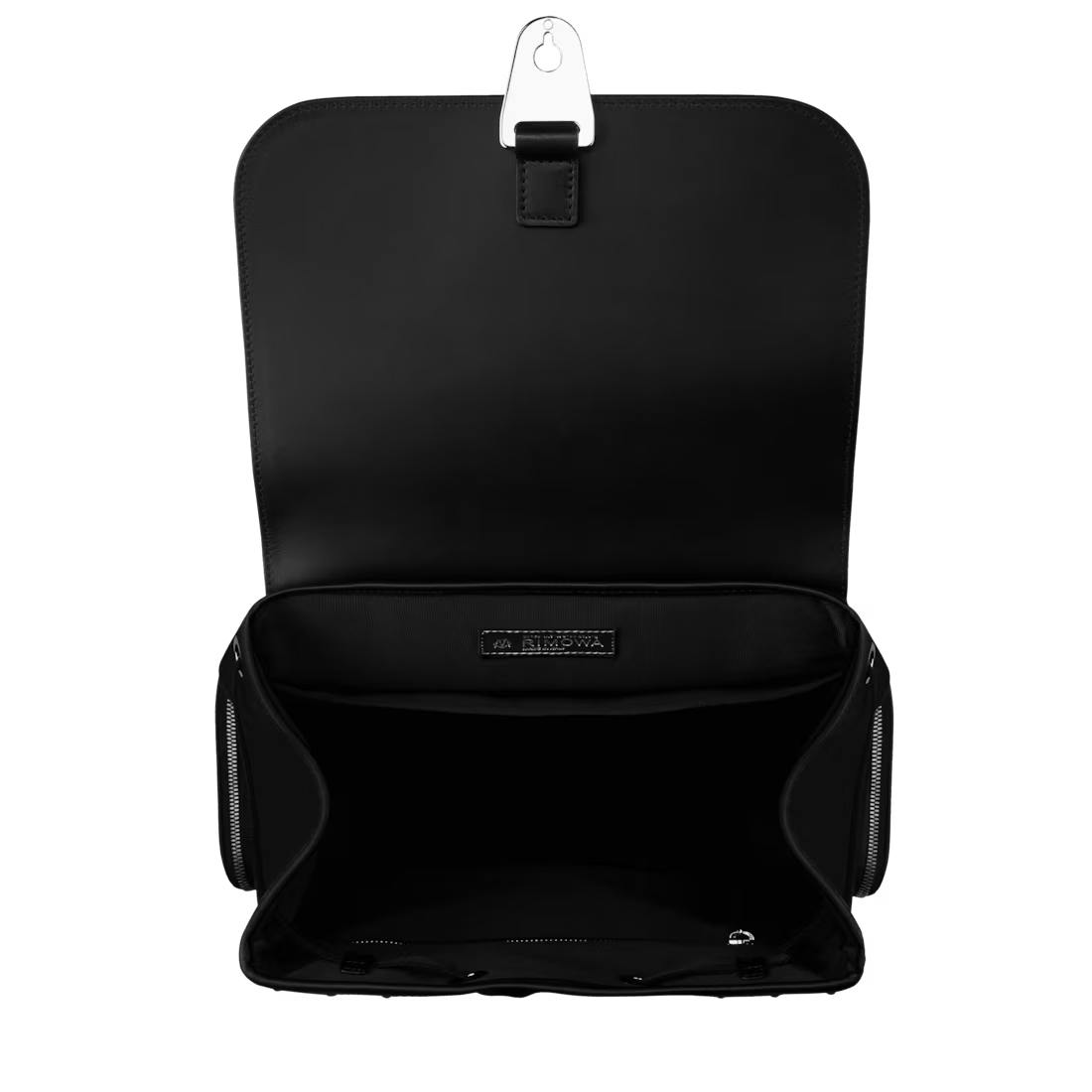 Flap Backpack Small (Black)