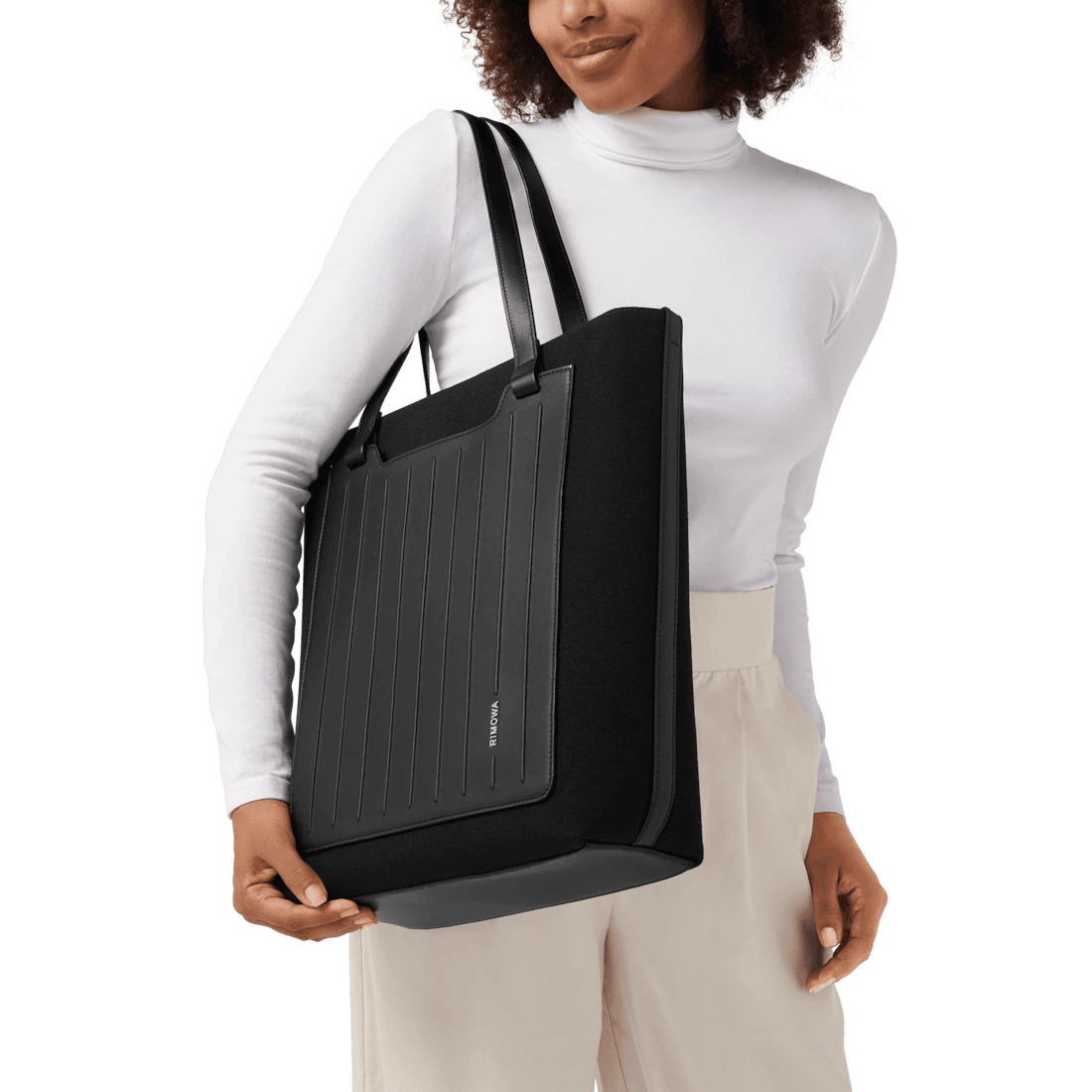 Vertical Tote (Black)