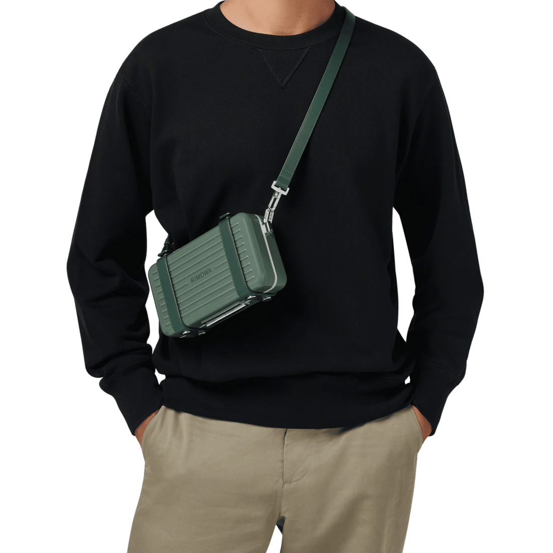 Polycarbonate Cross-Body Bag (Pine)