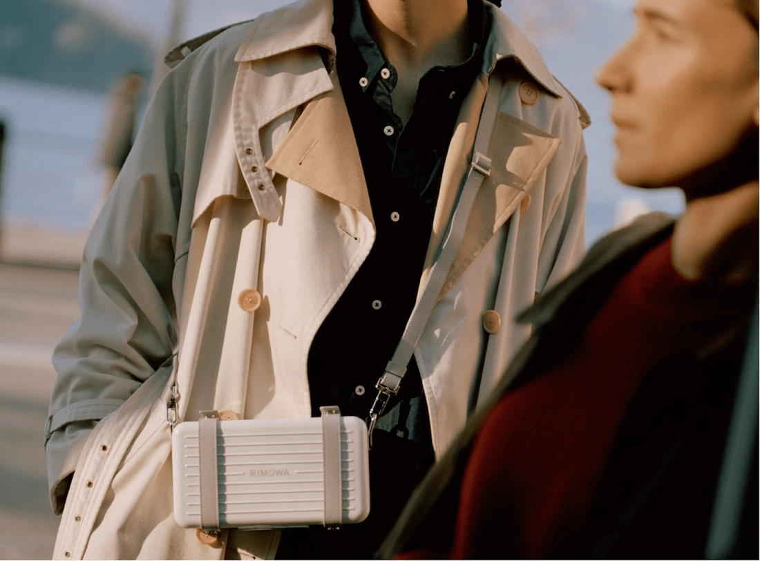 Polycarbonate Cross-Body Bag (White)