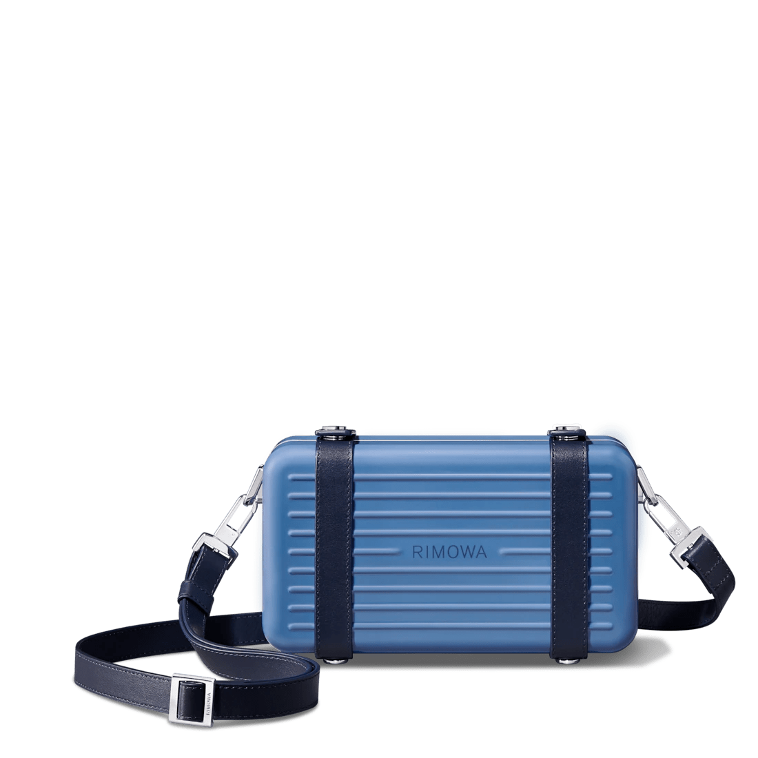 Polycarbonate Cross-Body Bag (Blue)