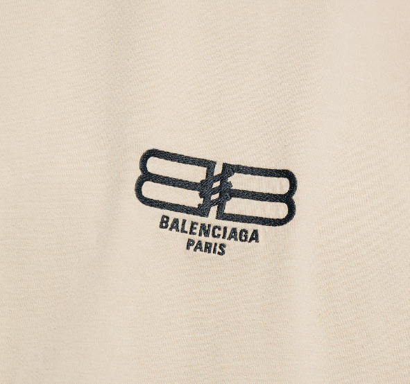 BB Paris logo embroidered T-shirt