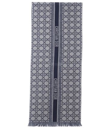Cashmere Virgin Wool Cannage Scarf