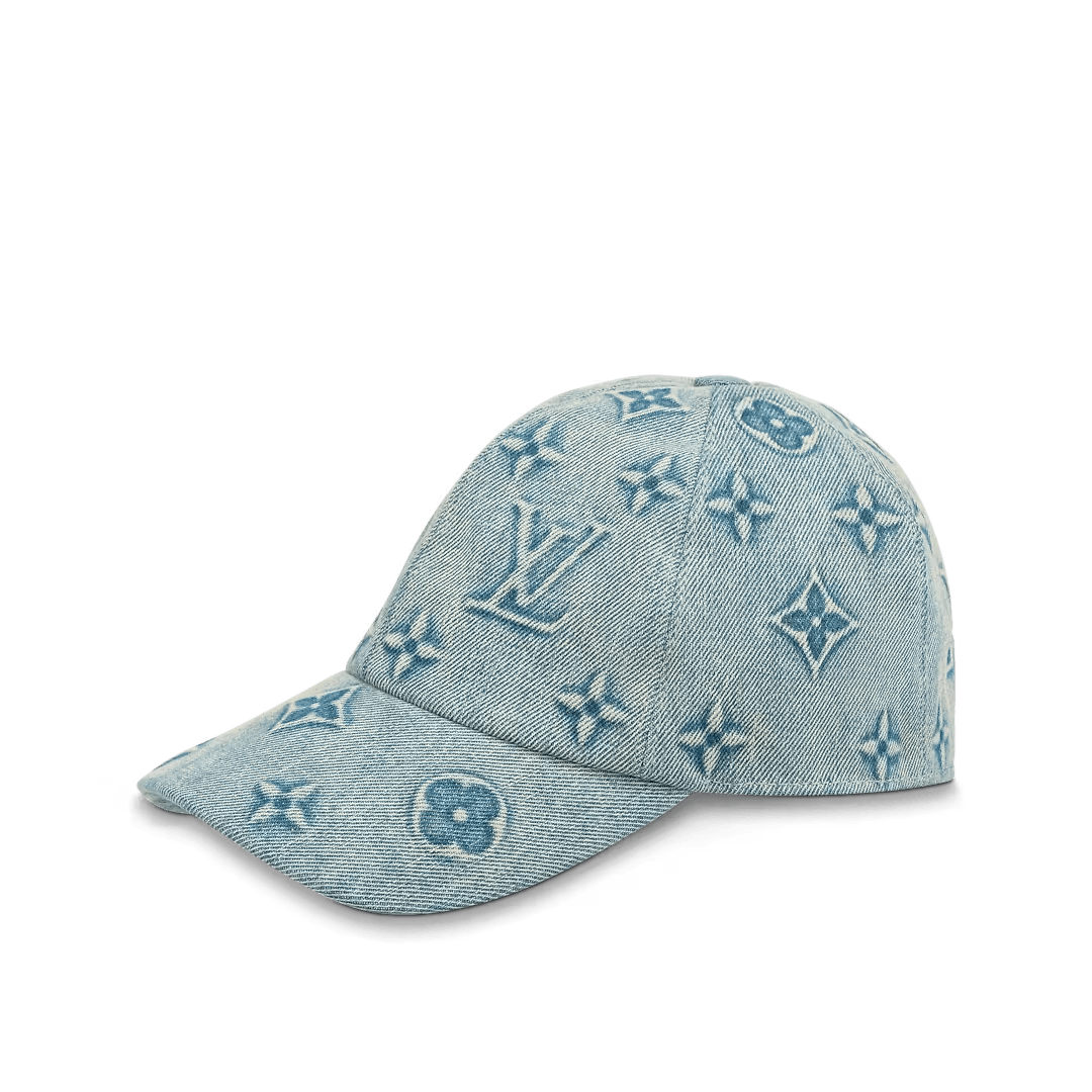 Newsboy Monogram Washed Denim