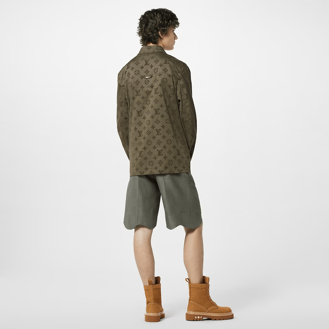 MONOGRAM COTTON OVERSHIRT