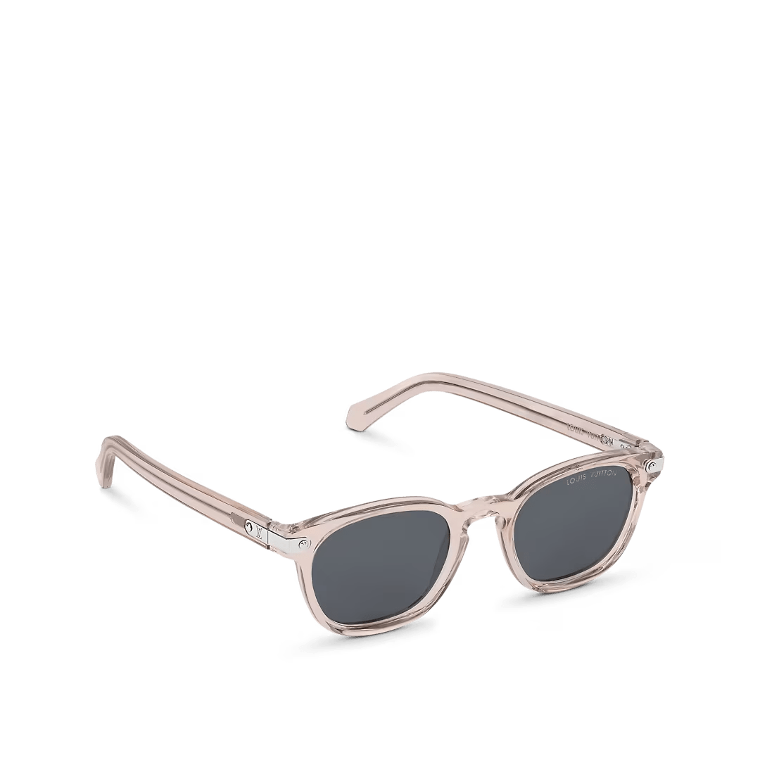  Sunglasses LV Signature Square Round in Rose Claire