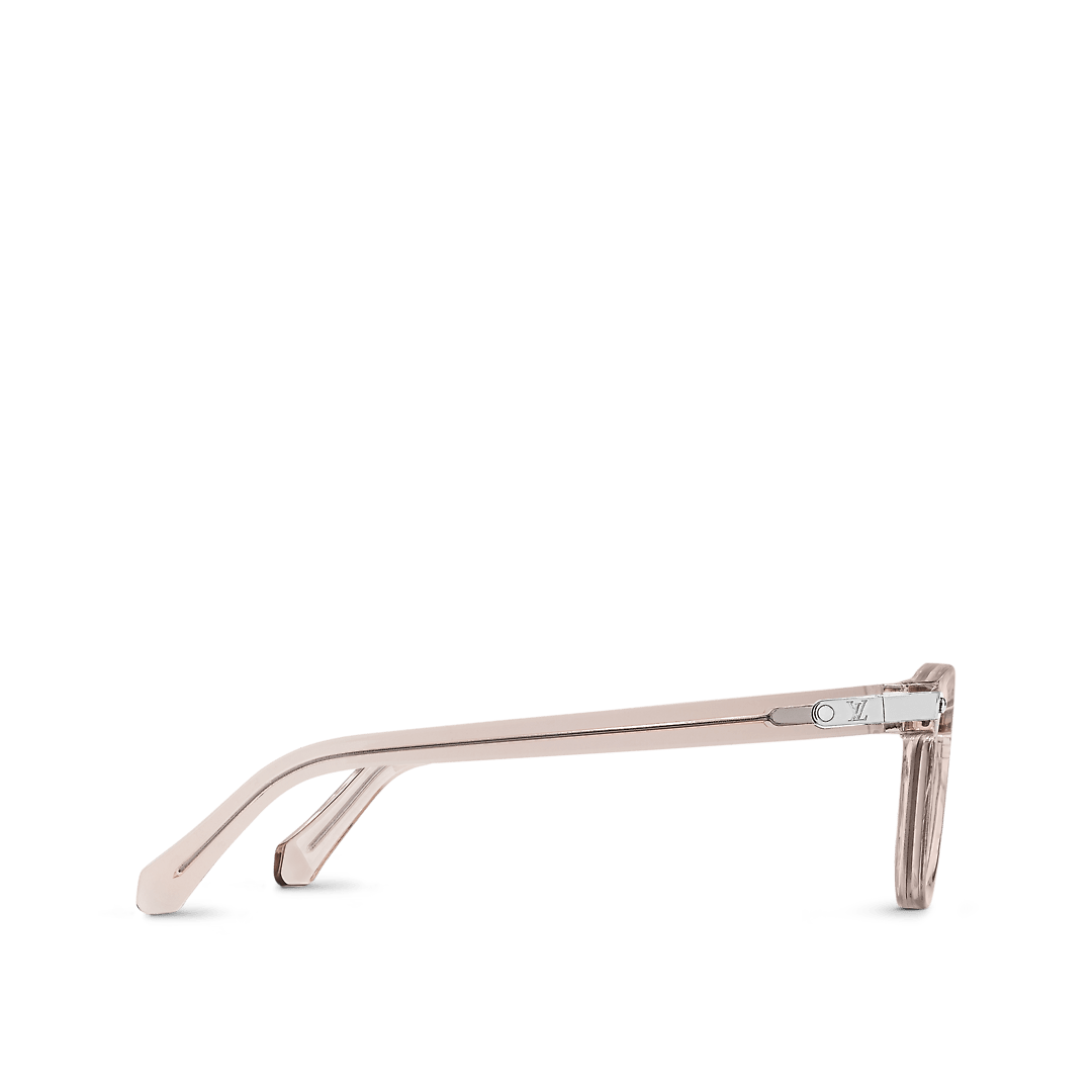  Sunglasses LV Signature Square Round in Rose Claire