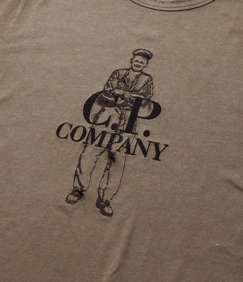 Old Effect British Sailor Graphic T-shirt