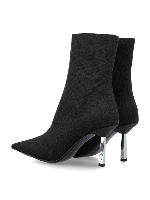 SASHA monogram ankle boots