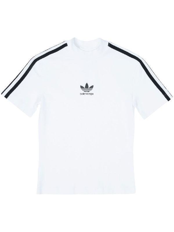 adidas logo print T-shirt