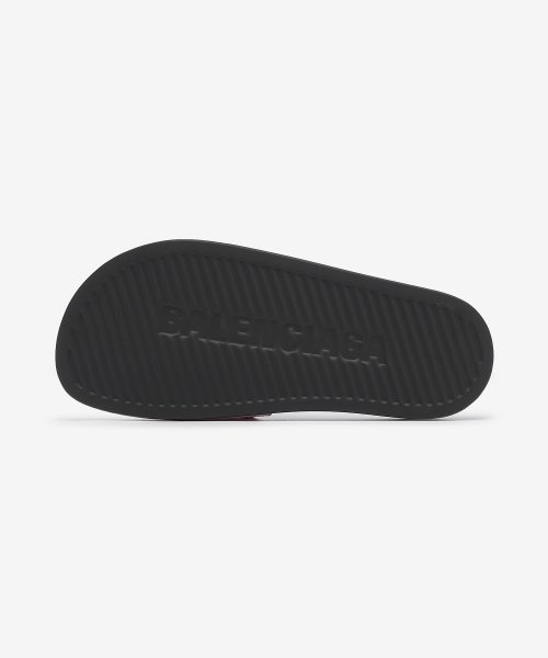 (W) Balenciaga Pool Slide Black Pink