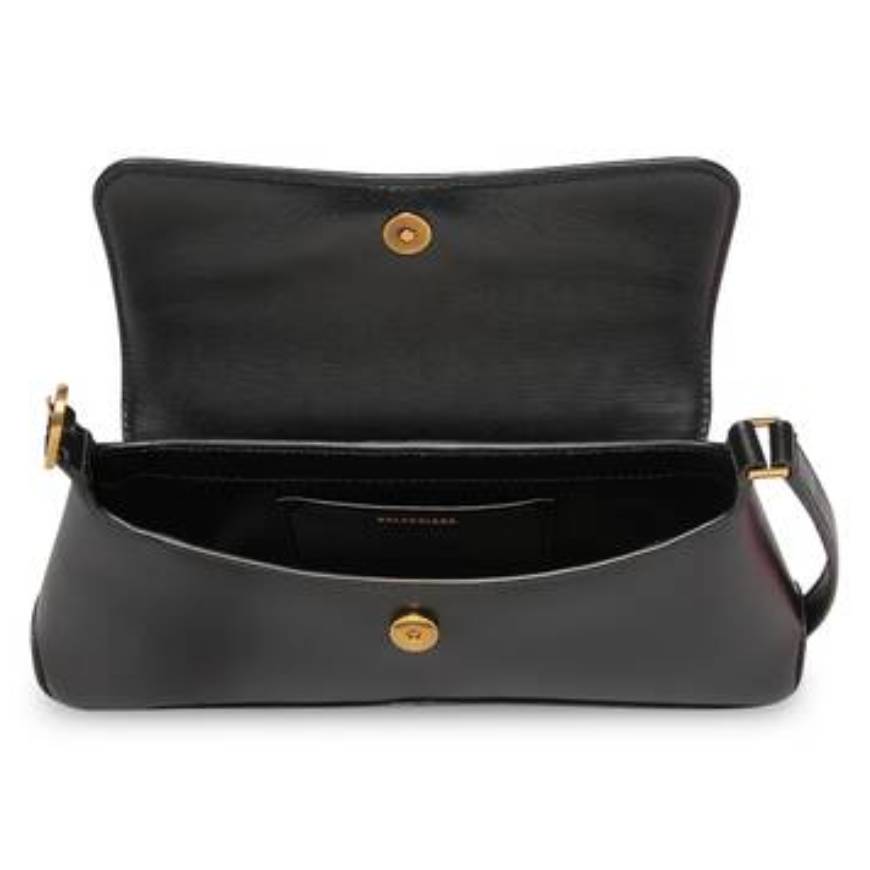 WOMEN'S XX SMALL FLAP BAG BOX IN BLACK