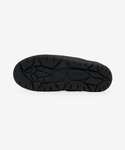 Dior Snow Slipper Oblique Technical Fabric Black