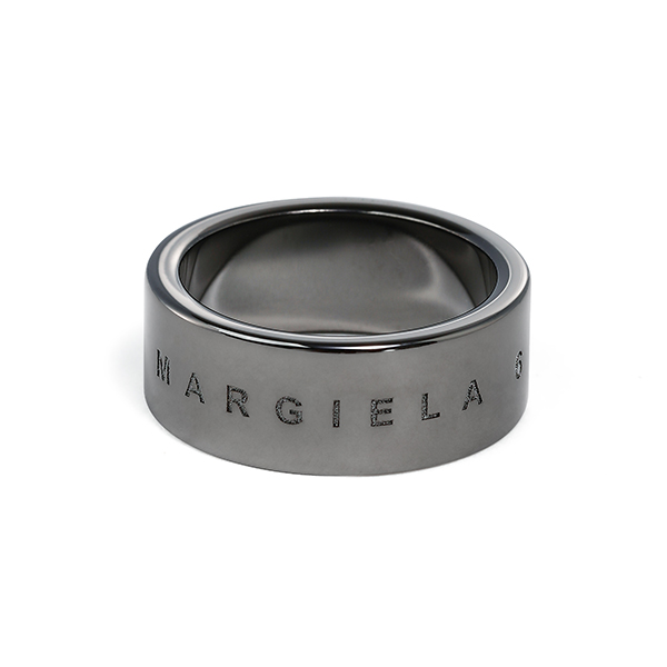Maison Margiela SM6UQ0036 SV0186 952 MM6 Minimal Logo Ring 