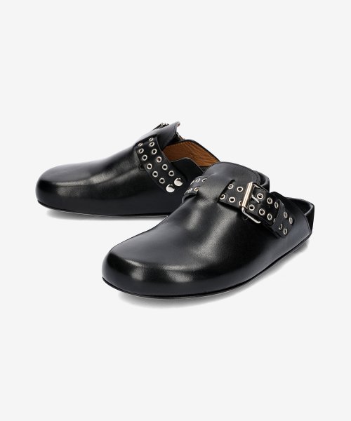 Women's Mirbin Buckle Mule - Black 