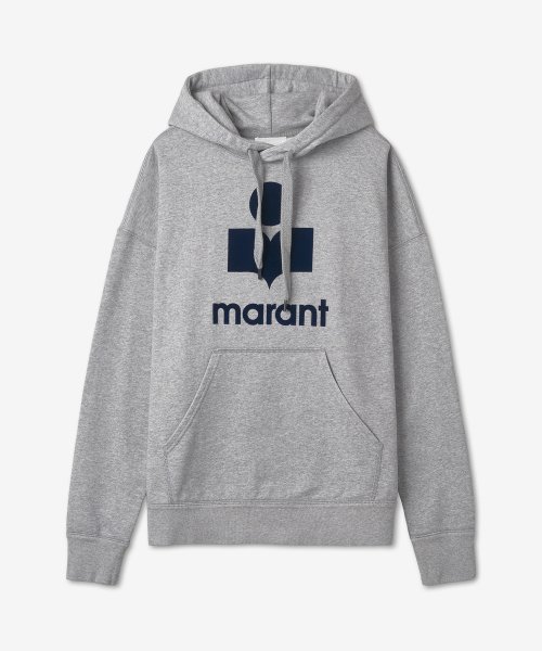 Men's Miley Cotton Hoodie - Grey:Midnight 