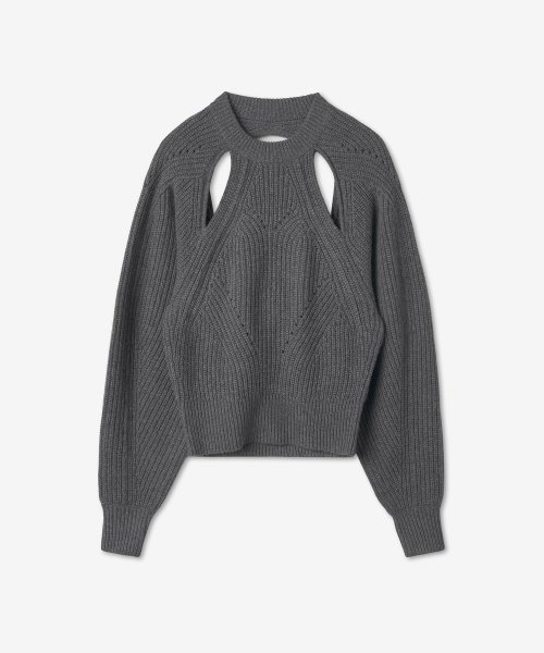 Women's Palma Cutout Knit - Gray 