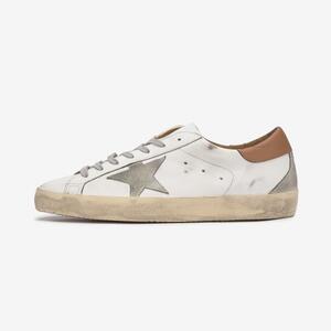 Men's Superstar Light Brown Tapsneakers - White 