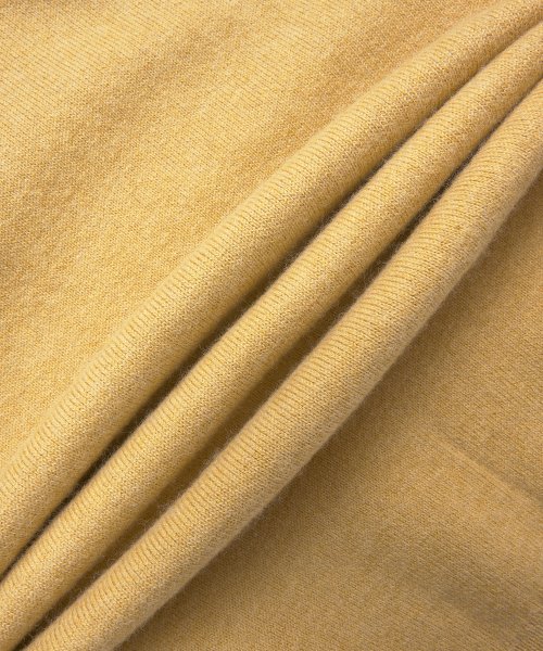 [First 3 Days Special] Women's Azura Zipper Cotton Knit - Yellow