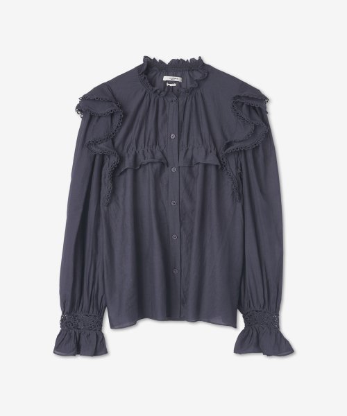 Women's Gilatedy Lace Shirt - Faded Night