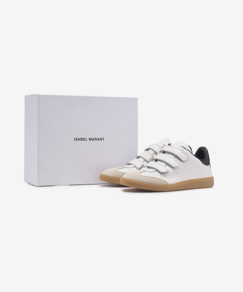 Men's Betsy Leather Sneakers - White 