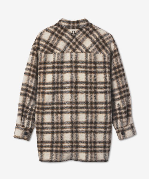 Women's Haveli Shirt Jacket - Ecru 