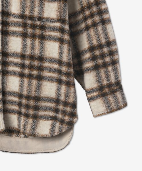 Women's Haveli Shirt Jacket - Ecru 