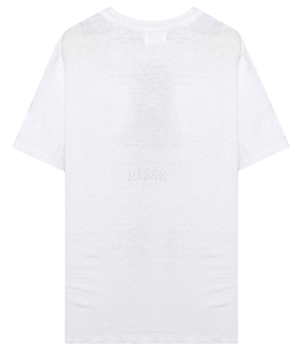 Zwell Linen Short Sleeve T-shirt