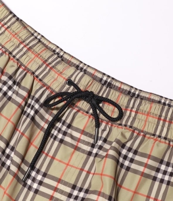Vintage Check swim shorts