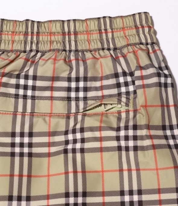 Vintage Check swim shorts