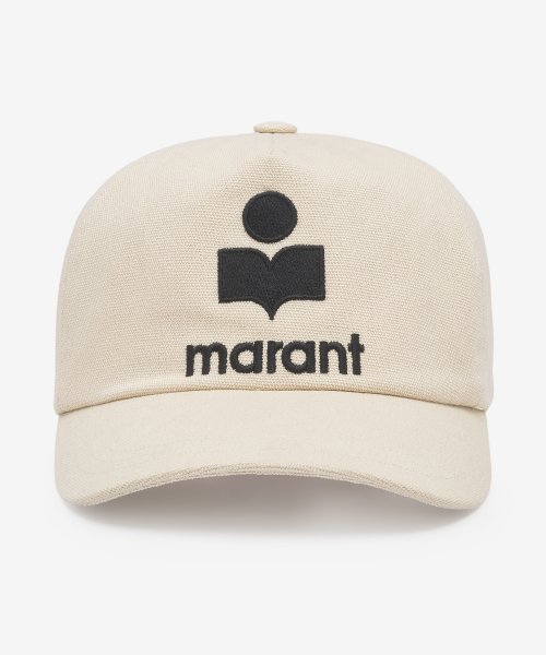 Men's Tyrone Sporty Ball Cap - Ecru: Black 