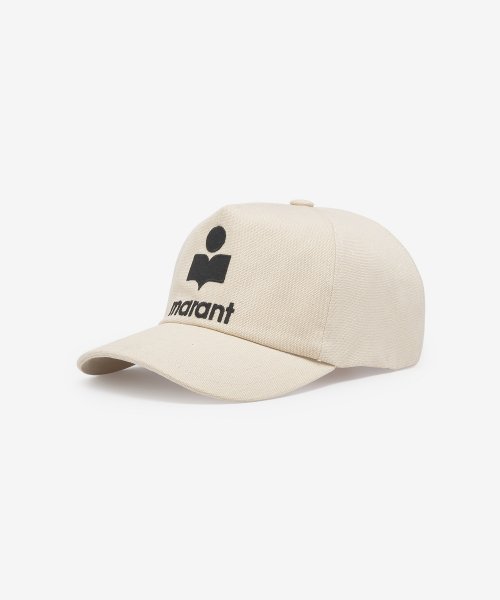 Men's Tyrone Sporty Ball Cap - Ecru: Black 